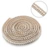 2yard/lot DIY Sewing Pearl Bead Lace Ribbon Solid Color Handmade Wrapping Gift Ribbons Dress Skirt Sewing Fabric Trim Ribbons
