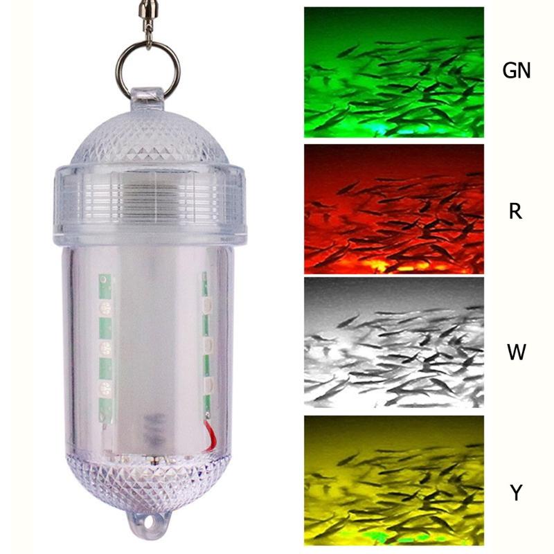 LED Night Fishing Light Underwater Night Fishing Finder Light Lamp Durable