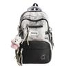 Schoolbag Korean Version of the New Backpack Large-capacity Anti-splashing Fashion Backpack Leisure Campus Style Female High School College Student 