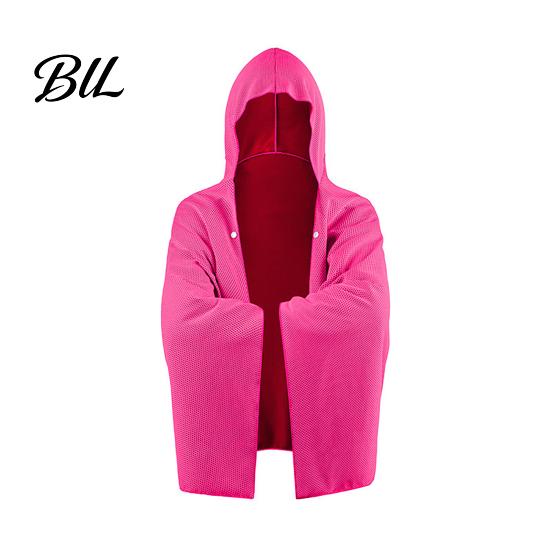 UV Protection Cooling Cape Towel Cloak, Hooded Cool Cape, Beach for Hiking Instant Men Women Summer Yoga Camping Quick Dry