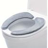 [ Toilet Cushions] Soft Set of Washable Toilet Seat Cushions - Thickened and Comfortable Warm Seat Cover - Easy Installation