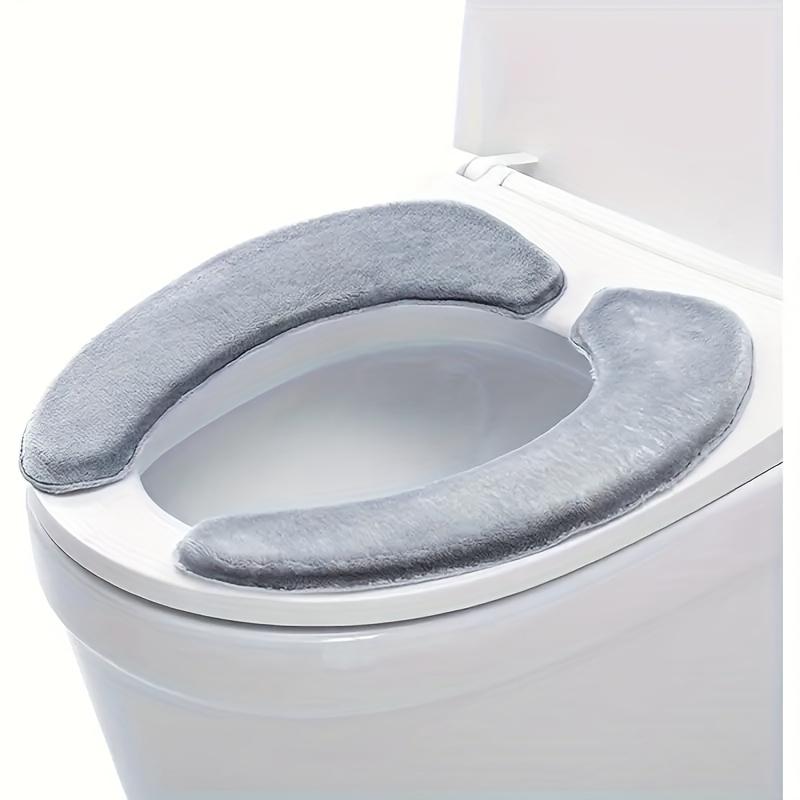 [ Toilet Cushions] Soft Set of Washable Toilet Seat Cushions - Thickened and Comfortable Warm Seat Cover - Easy Installation