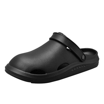 Modă Modă casual culoare uni papuci de bărbați noi mărime mare plajă pantofi de bărbați sandale de casă confortabile talpă moale pantofi antiderapanți