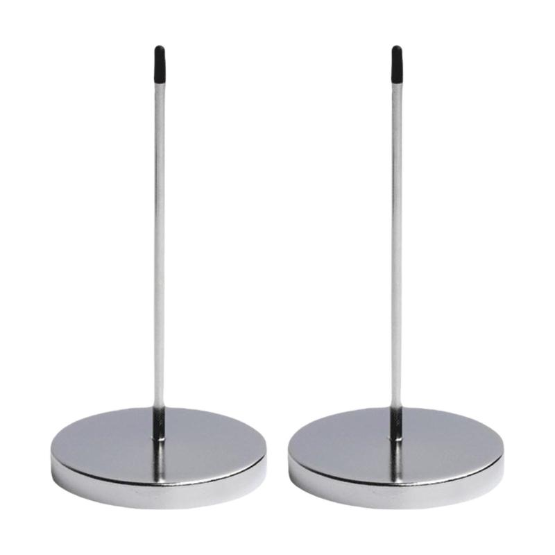 2 Pcs Ticket Holders Ticket Stabber Receipt Holders Spikes Bill Fork Check Spindle for Restaurant Bar Hotel Office серебряный