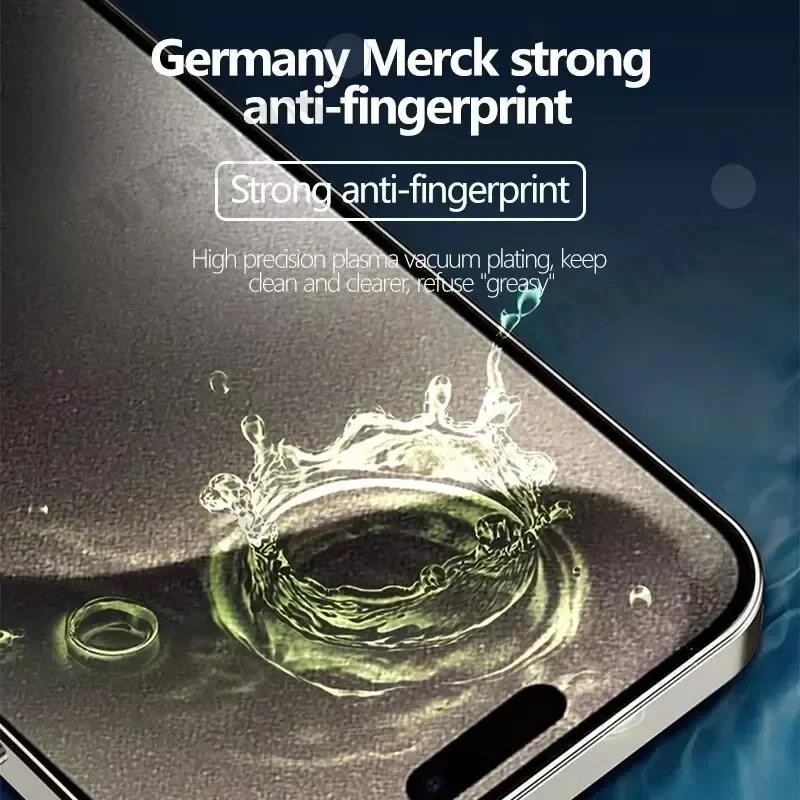 5 Pcs Hydrogel Film For iPhone 17 16 16e 15 14 13 12 11 Pro Max Plus 12 13 Mini 8 7 Plus SE XR X XS Full Cover Screen Protector2