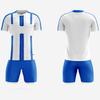 DIY Benutzerdefinierte Herren Kinder Fußballtrikot Anzug Schnelltrocknend Atmungsaktiv Club Schule Fußballmannschaft Trainingsuniformen 2-teilige Sportbekleidung 2023