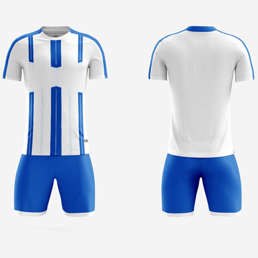 DIY Benutzerdefinierte Herren Kinder Fußballtrikot Anzug Schnelltrocknend Atmungsaktiv Club Schule Fußballmannschaft Trainingsuniformen 2-teilige Sportbekleidung 2023