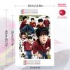 BTS POSTER 100% Round Full Drill 5D DIY Diamond Painting Embroidery Cross Stitch Rhinestone Décor