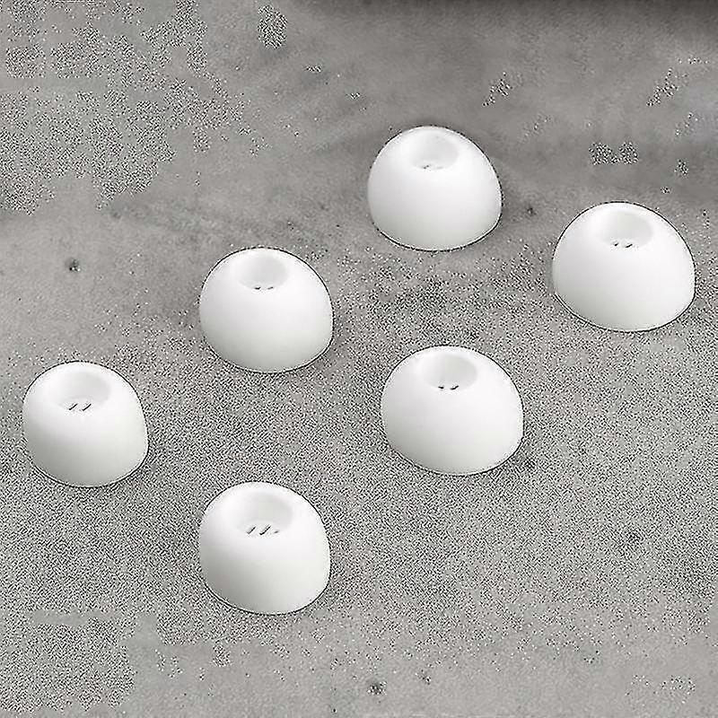 1 Pair Ear Tips Soft Silicone Avoid Falling Off Replacement Earbuds Plugs Cover Compatible Huawei Freebuds 4i