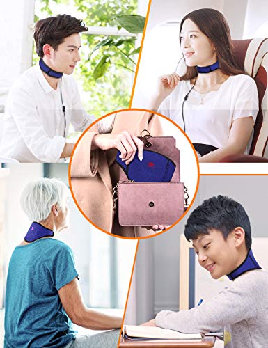 GRAPHENE TIMES Nackenstütze, USB-betrieben, 3-stufige Temperatureinstellung, 1-Stunden-Automatikabschaltung, Waschbarer Bezug, Unisex, Leicht, Geruchlos, Korsett, Wärmflasche,