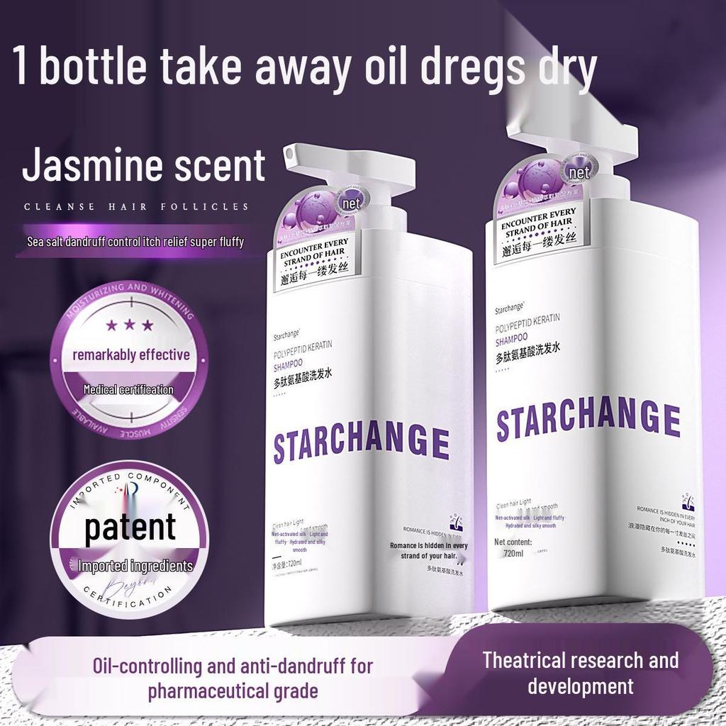 Popular Peptide Amino Acid Volumizing Shampoo & Conditioner Set with Oil Control
