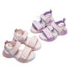 Girls' Sandals Summer New Fashion Korean Style Sporty Soft Sole Open-Toe Sandals for Older Children and Students Children's Beach Shoes