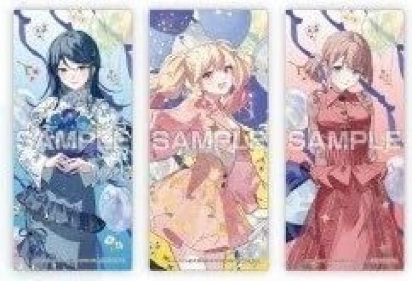 

Леонид Набор прозрачных закладок из 3 штук Проект Sekai 4-я годовщина День благодарения Памятный Аниме Ярмарка Лимитированный выпуск Бонусный товар