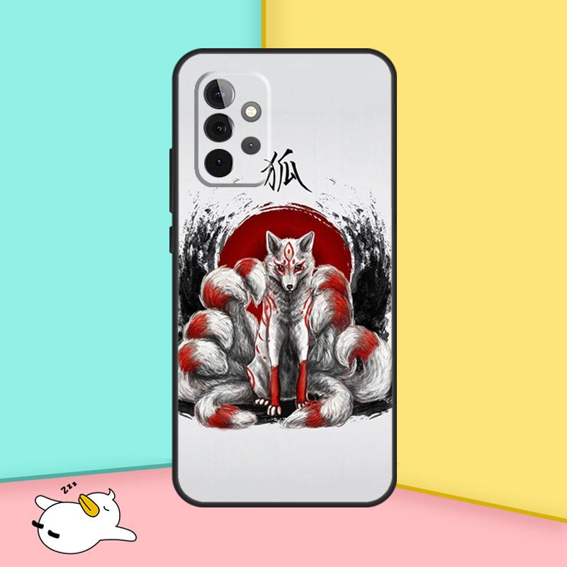 Kitsune Fox Art Case For Samsung Galaxy A36 A56 A16 A33 A13 A23 A52 A32 A12 A54 A34 A14 A53 A15 A35 A55 A17
