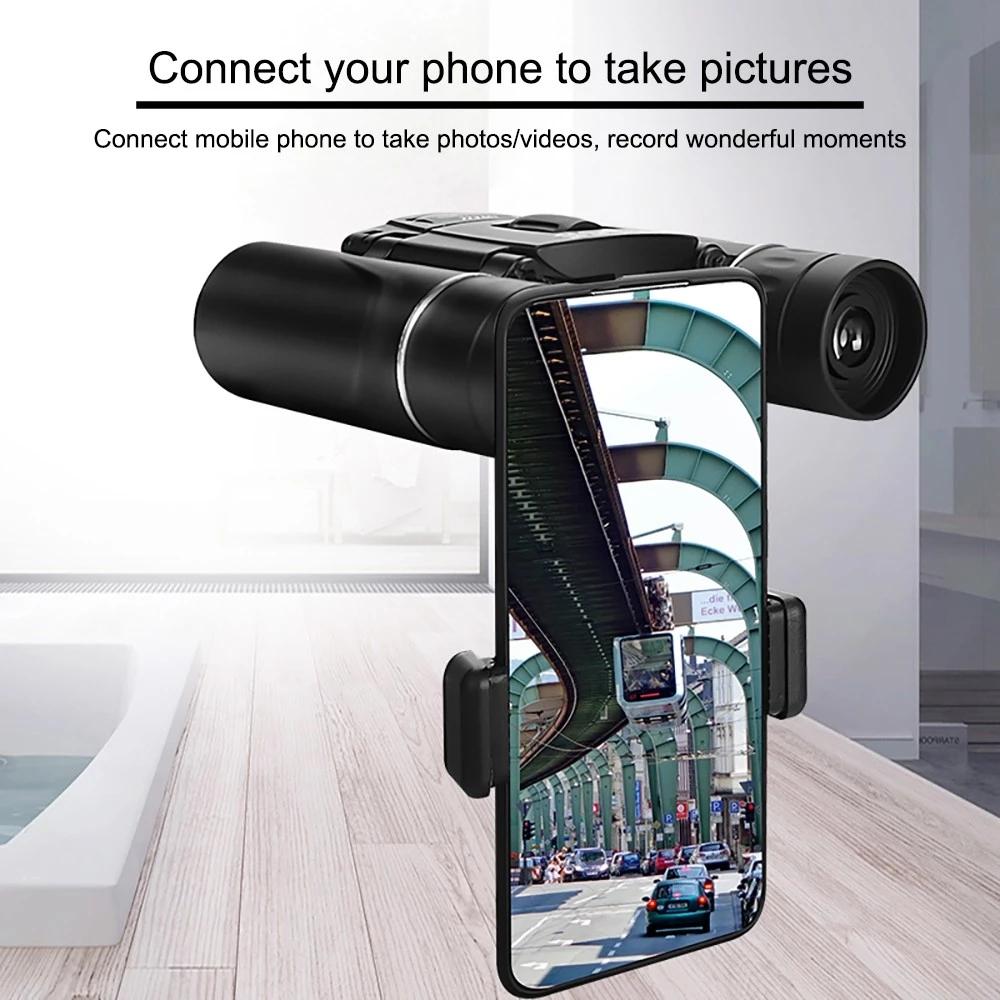 500 * 25 Binoculars, High-definition, Low-light Night Vision, Outdoor Pocket Portable Telescope Camping