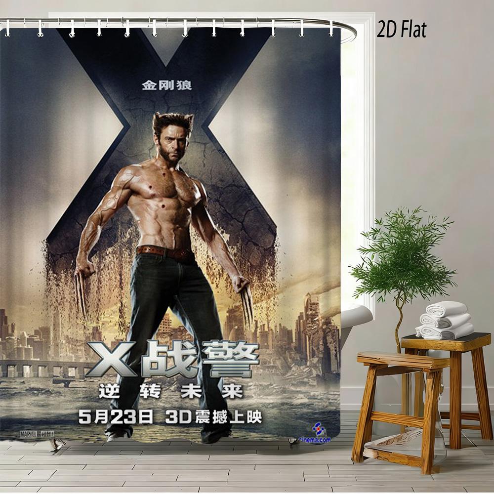 Spider-Man On London Landmark Waterproof Shower Curtain For Superhero Bathroom Decor