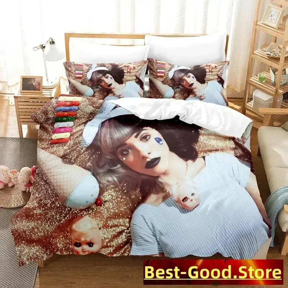 2023 Sexy Singer Melanie Martinez Bedding Set Duvet Cover Sheet Printed Pillowcase Bed Full Queen King Size Comforter Bedroom