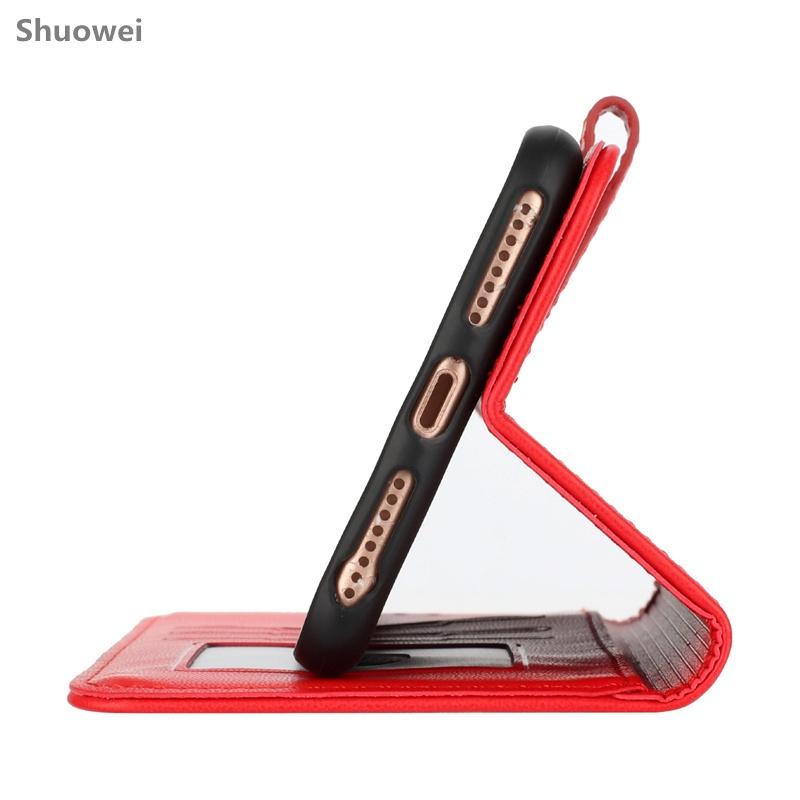 For Samsung Galaxy S6 S7 Edge S8 S9 S10 Plus Lite S10E Phone Case Card SlotLeather Flip Wallet Cover