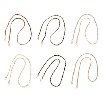 47" Purse Chain Strap Crossbody Bag Chains Strap Handbag Chain Replacement Leather Chain Straps Bag Accessories Gifts