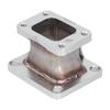 T25 To T4 Turbo Manifold Flange Conversion Adapter Stainless Steel Universal Auto Parts