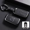 Zinc Alloy Leather Car Remote Smart Key Case Cover Holder Shell Bag For Honda Vezel City Civic Jazz BRV BR-V HRV Accessories FN9