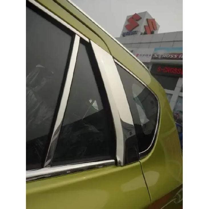 Für Suzuki S-Cross Scross SX4 2014 2015 2016 2017 2018 Fenster B C Säule Abdeckung Säulenleiste Aufkleber Autozubehör