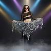 Belly Dance Outfit Cymbal Shawl Mermaid Hip Scarf Waist Chain Performance Costume