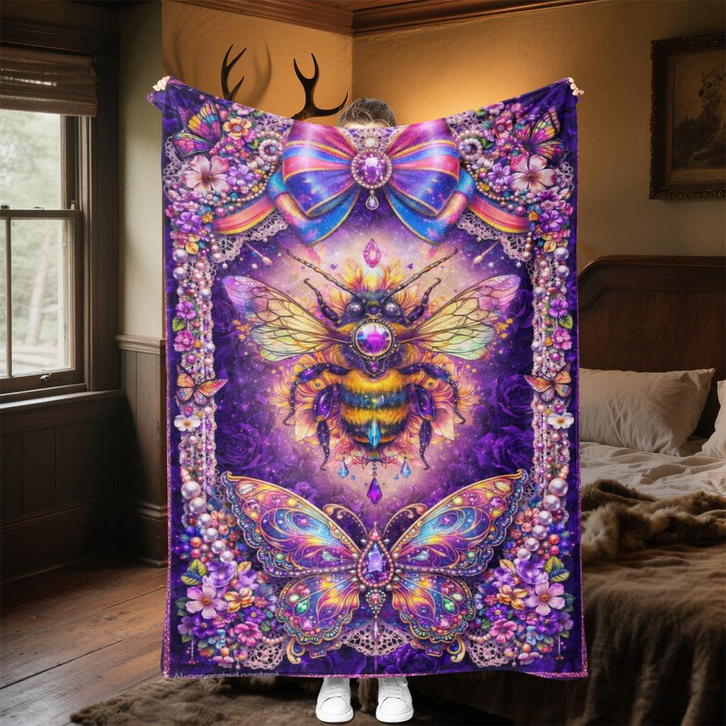 Magical Unicorn Fantasy Throw Soft Comfortable All Seasons Blanket Perfect Gift Couch Office Nap Outdoor Travel Blanket