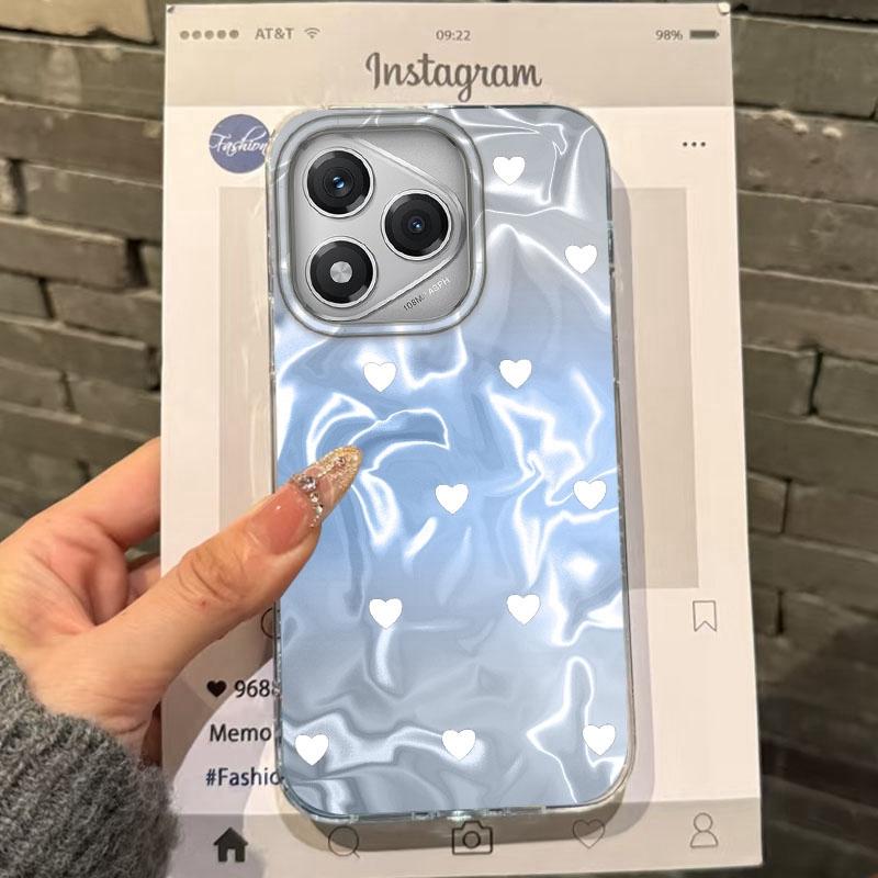 Summer Cute Heart Bow Cherry Girls Phone Case For Honor 400 Pro X9c Magic7 Magic6 200 Lite Smart X9a X8a X8b X8c X7c Funda Cover