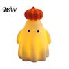 Desktop Night Light 1/3Pcs Halloween Pumpkin Ghost Light, Spooky LED Bedside Lamp, Battery Operated Mini Table for Bedroom Party