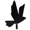 Flying Bird Wall Hook Iron Metal Modern Key Holder Hanger Coat Hook Wall Decor for Entryway Bags Hats Towels Black