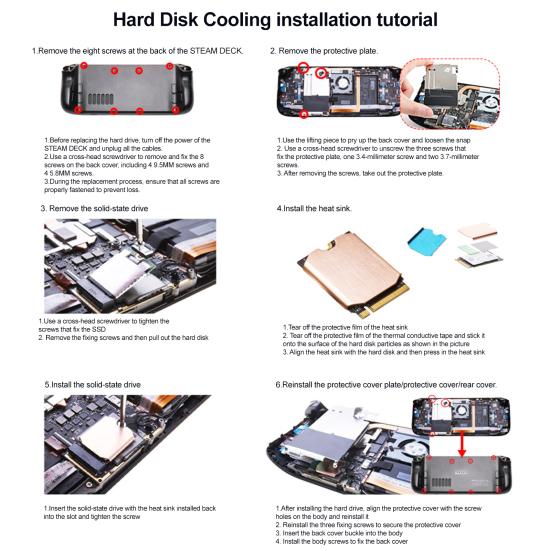1Pc/Set Copper Heatsink Kit with Thermal Conductive Adhesive Tape Screw Tools TN80/42/30 M.2 NVMe 2280 2242 2230 SSD Radiator Solid State Drives