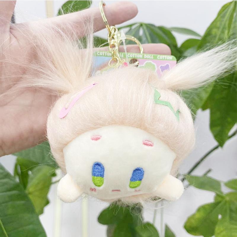 

Stuffed Adorable Hanging Doll Keychain Plush Toy With Cartoon Animal StyleA