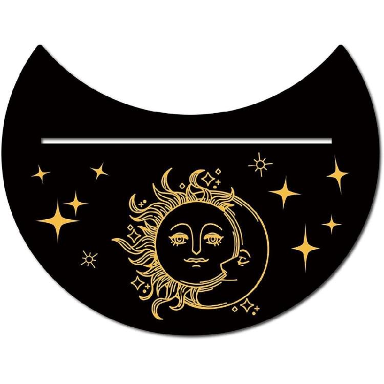 Moon Phases Tarot Altar Stand Holder Witchcraft Supplies Wood Tarot Stand Holder