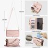 Fashion Crossbody Leather Phone Case for Samsung Z Fold 7 6 5 Multi-functional All-in-One Card Holder Shockproof Portable Cover