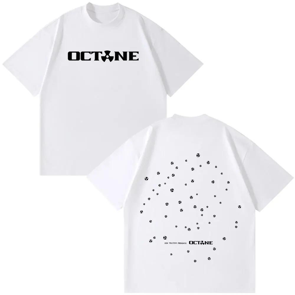 Rapper Don Toliver Octane Tour 2026 Grafik T-Shirt Herren Damen Hip Hop T-Shirts Kurzarm Baumwolle Locker Freizeit T-Shirts