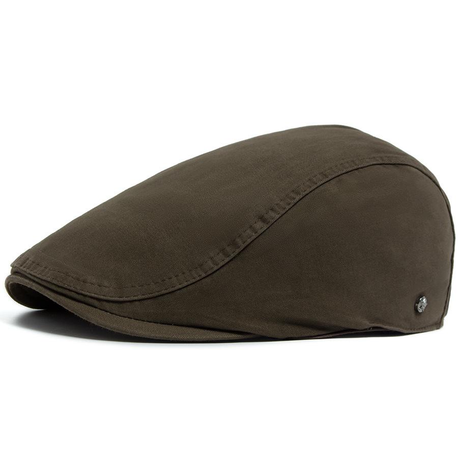 

Front and rear wearing fashionable light board forward hat men s summer casual sunshade cap versatile beret Adjustable оливковий колір