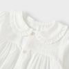 TONGTAI Girls' Pure Cotton Long Sleeve Peter Pan Collar Shirt