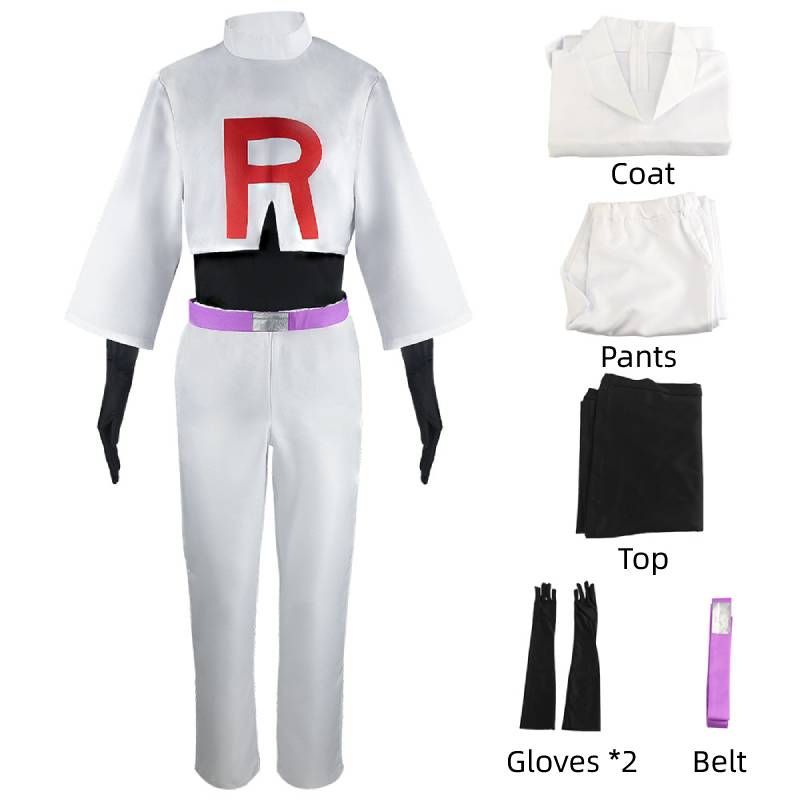 

Skirt Jessie Cosplay Suit James Costume Set Unisex Roleplaying Cloth James,L