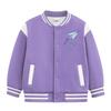 Kids' Autumn/Winter Baseball Jacket - Boys' & Girls' Medium/Large Plus Velvet Spring/Fall/Winter Outerwear