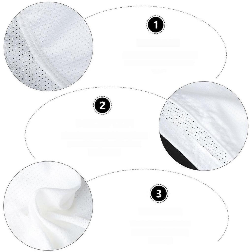 1pc Sweat Guard Underwear Vest Underarm Sweat Pads Short Breathable Comfortable for Women Girls Ladies (Size L White)