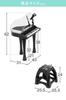 RiZKiZ Kids Grand Piano Toy with Microphone and Chair Mini Toy Electronic Electronic 4 Demo Musical Instrument Educational Toy Clear Roof Glows