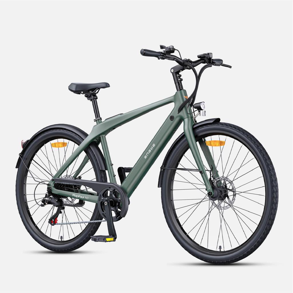 ENGWE N1 AIR  Electric Bicycle 36V 10Ah Battery, 250W Motor, 75km Range, Carbon Fiber Frame, 700*38C Tire, Hydraulic Disc Brakes