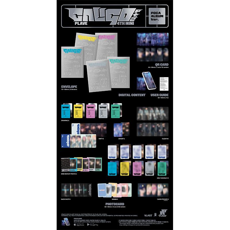 [Pre-order] PLAVE - 4th Mini Album [Caligo Pt.2] SET 4EA