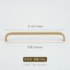 Italian Minimalist Solid Brass Furniture Handles Golden Handles for Wardrobe and Drawer Hardware Fitting Kitchen Cabinet Handles 2