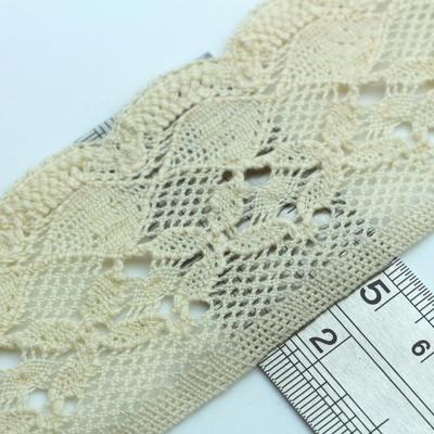 Renda de Fio de Algodão Oco Feita à Mão Diy Tira de Renda Decorativa Roupa Roupas Toalha de Mesa Cortinas Material de Tecido Borda de Renda