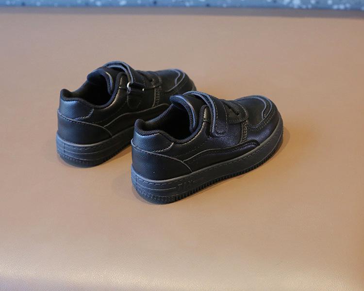 2025 Frühling & Herbst Kinder weiße Leder Sportschuhe - weiche Sohle für Jungen & Mädchen