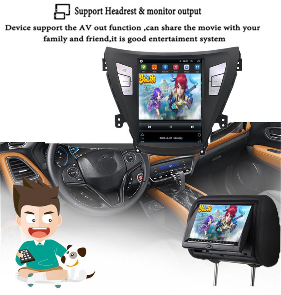 Carplay/Android Auto Head Unit for Elantra 2011-2013
