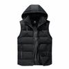 Men's Plus Size Casual Cotton Vest - Autumn/Winter Trendy Fat Style