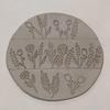 Flower Leaf Design Clay Stamp Molding Kit 10PCS Lightweight Plastic Tools for Handmade Brooch Badge Making